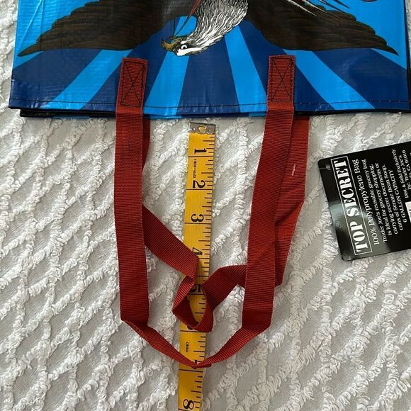 Trader Joe’s Plastic Reusable Shopping Tote Bag 6 Gallon Washington DC - Picture 10 of 14